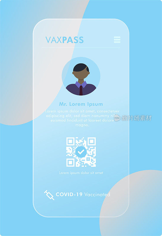 Covid-19移动疫苗护照- VaxPass